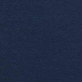 Tissu molleton sweat uni bleu marine
