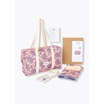 Kit couture sac Suzon matelassé recto paisley et verso jean - Promod