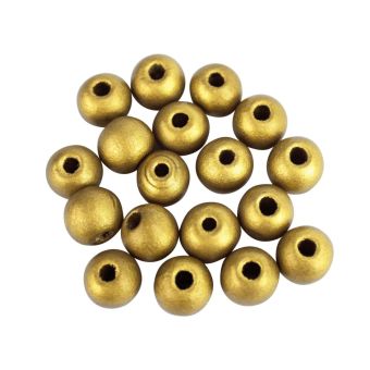 MegaCrea DIY – Perles En Bois Assortiment Vert – Taille 0,5 à 2 Cm – Lot De 110 Pièces – Expédié De France – Idéal Loisirs Créatifs Et Bijoux