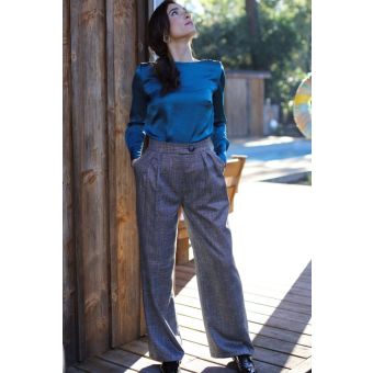 Patron Charlie pantalon femme du 32 au 48 - Clématisse Pattern