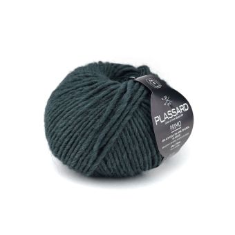 Pelote de fil à tricoter Primo vert bouteille - Plassard