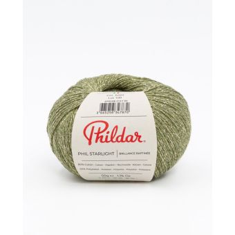 Pelote de laine Phildar Starlight kaki