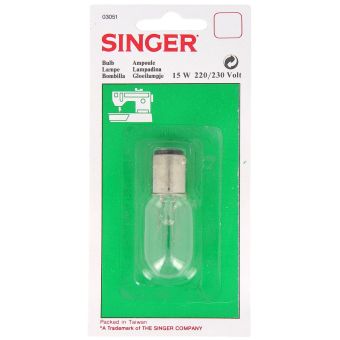 Ampoule pour machines Singer