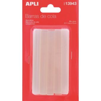 Bâtons de colle Ø 11 mm x 10 cm 10 bâtons