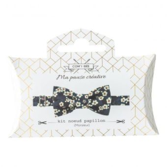 Kit nœud papillon Liberty bleu marine