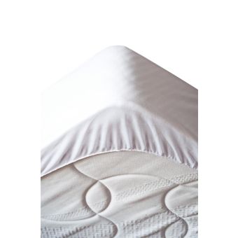 Protège matelas élise molleton 160x200 cm - bonnet de 25 cm