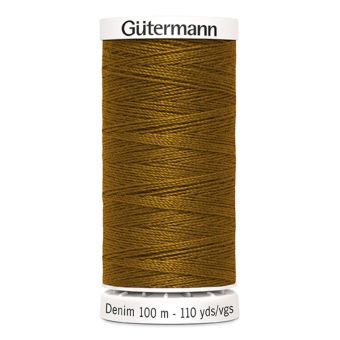 Fil à coudre Denim Gütermann 100 m marron - COL 2040
