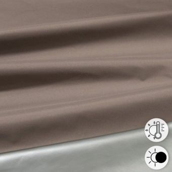 Tissu doublure été 100% occultant et thermique