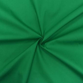 Tissu popeline de coton Vert sapin - designers-factory (1m x 1m46)
