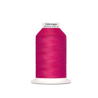 Cône de fil à coudre Miniking Gütermann - Rose - COL 382