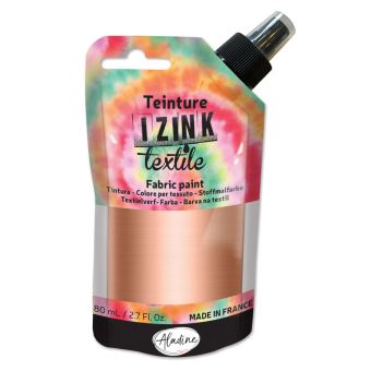 Teinture textile en spray izink cuivre 80 ml