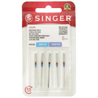 Aiguilles machine Singer pour cuir