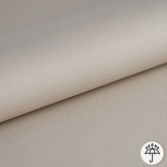 Tissu imperméable uni SAC écru
