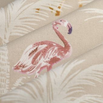 Tissu bachette émerisé Namibie beige 