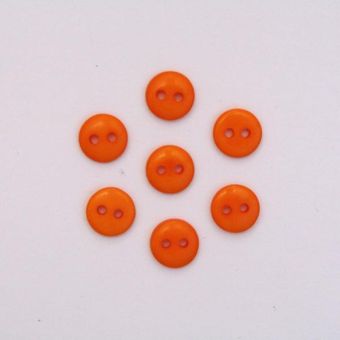 Lot de 20 Mini Boutons 9mm - Orange