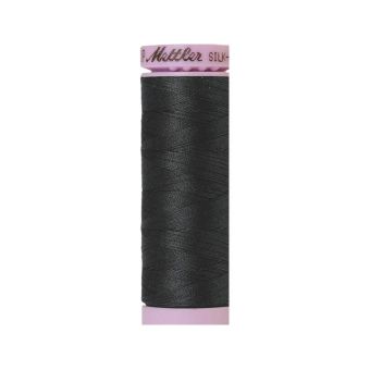 Bobine de fil mettler silk finish cotton 150m gris anthracite col. 1282