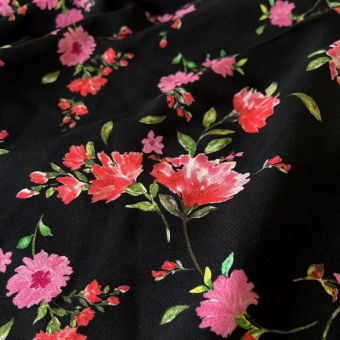 Tissu crêpe de viscose Ruby - My Dress Made