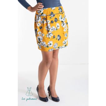 Patron femme jupe Delaunay 34 au 46 - Les Patronnes