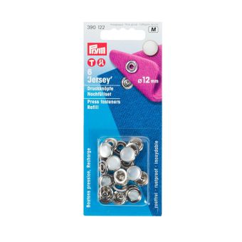 Recharge pour boutons pression sans couture 12mm