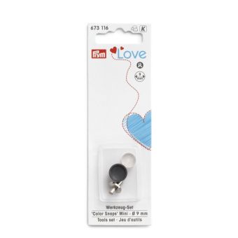 Jeu d'outil pour poser les boutons Color snap Prym 9 mm