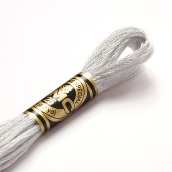 Fil mouliné à broder - Tons gris - COL 762