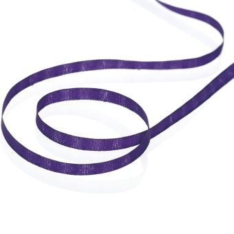 Ruban à broder Violet foncé 4 mm
