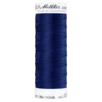 Bobine de fil à coudre élastique Seraflex Mettler bleu