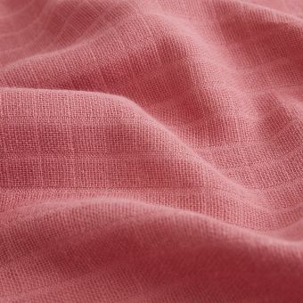 Tissu lange bio blush