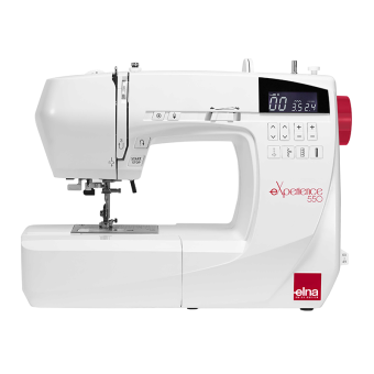 Machine à coudre Elna eXperience 550 avec Table d'Extension | Garantie 5 ans