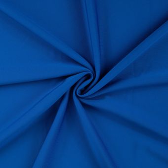 Tissus scuba lourd stretch uni bleu royal