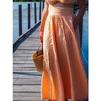 Patron couture PDF - Jupe culotte taille haute Bolsena - Atelier 8 Avril