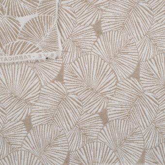 Tissu nappe jacquard anti-tache Eve lin 