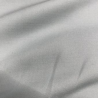 Tissu sergé coton lin qualité supérieure vert lichen