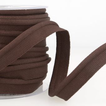 Dépassant passepoil rouleau 6mm marron