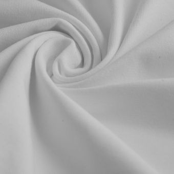 Tissu jersey coton uni Jerry écru