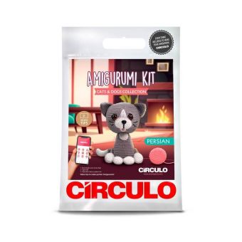 Kit Amigurumi Chat Persan - Circulo