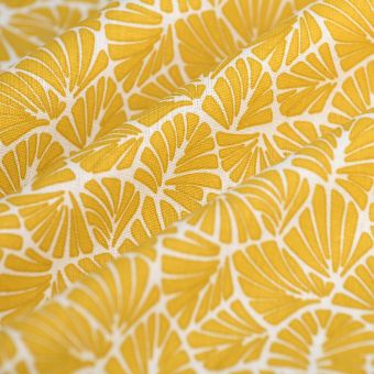Tissu cretonne Antibes tournesol 