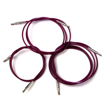 Câble circulaire interchangeable 40 cm violet - Knit Pro