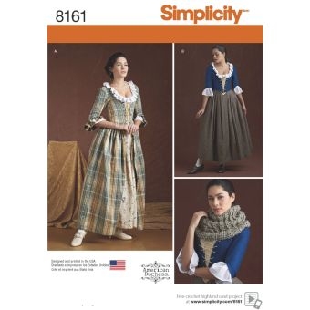 Patron Simplicity S8161.R5 - Déguisement Femme 42 - 50