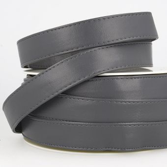 Sangle simili uni gris foncé 25mm