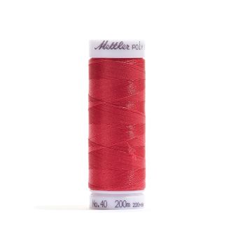 Bobine fil Poly Sheen rouge Mettler col.1805