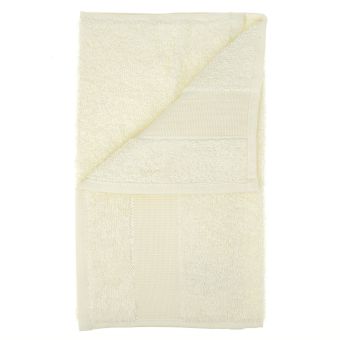 Serviette de toilette invité à broder écrue