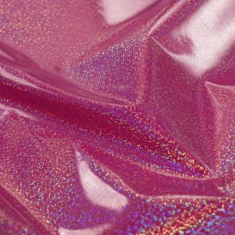Tissu imperméable foil rose