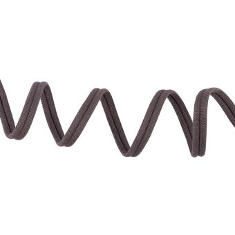 Galon double jonc mat anthracite 11 mm 