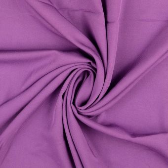 Tissu viscose Viky uni violet