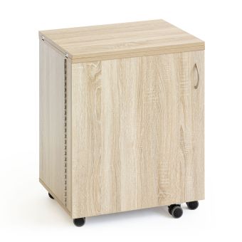 Table de couture : "Compact" : couleur chêne : 60x49.5x76 cm