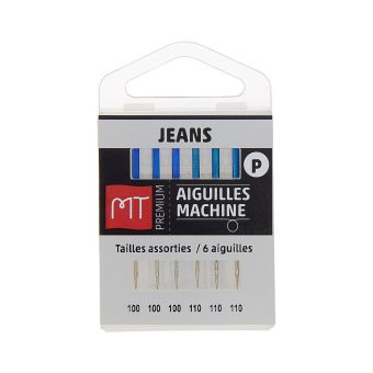 Aiguilles machine jeans - taille 100-110