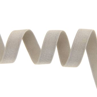 Bretelle élastique gris 12mm
