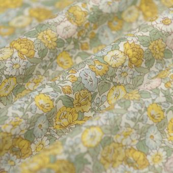 Tissu Liberty tana lawn leontyne dream vert