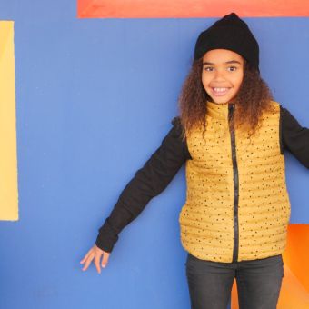 Patron doudoune HARPER 2 au 12 ans - Super Bison